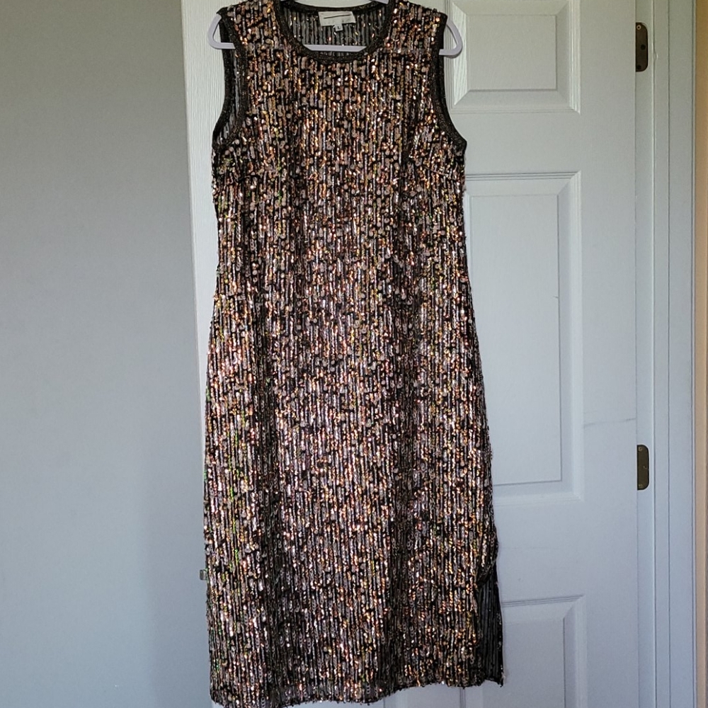 Sequins cover-up
